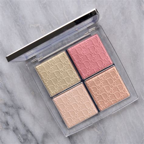 dior backstage glow face palette rose gold